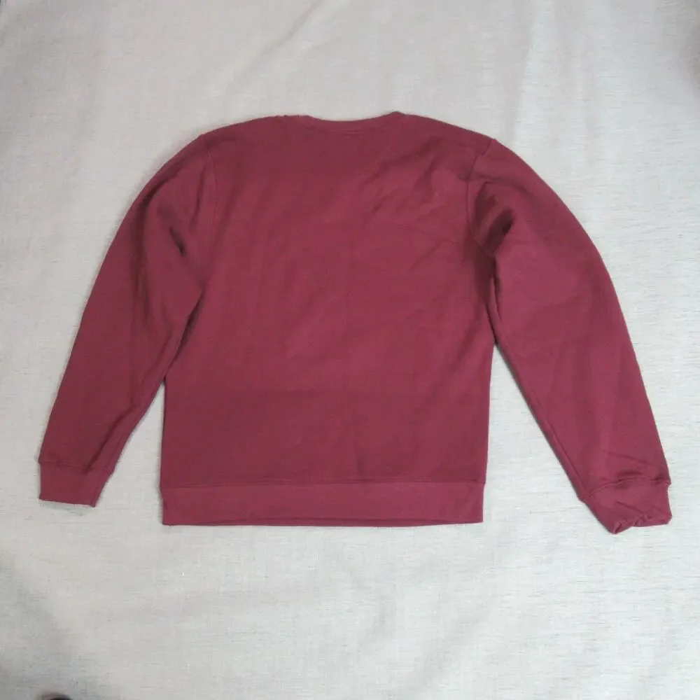 UMD Duluth Sweatshirt Burgundy Minnesota Bulldogs Sweater College Delta NEW